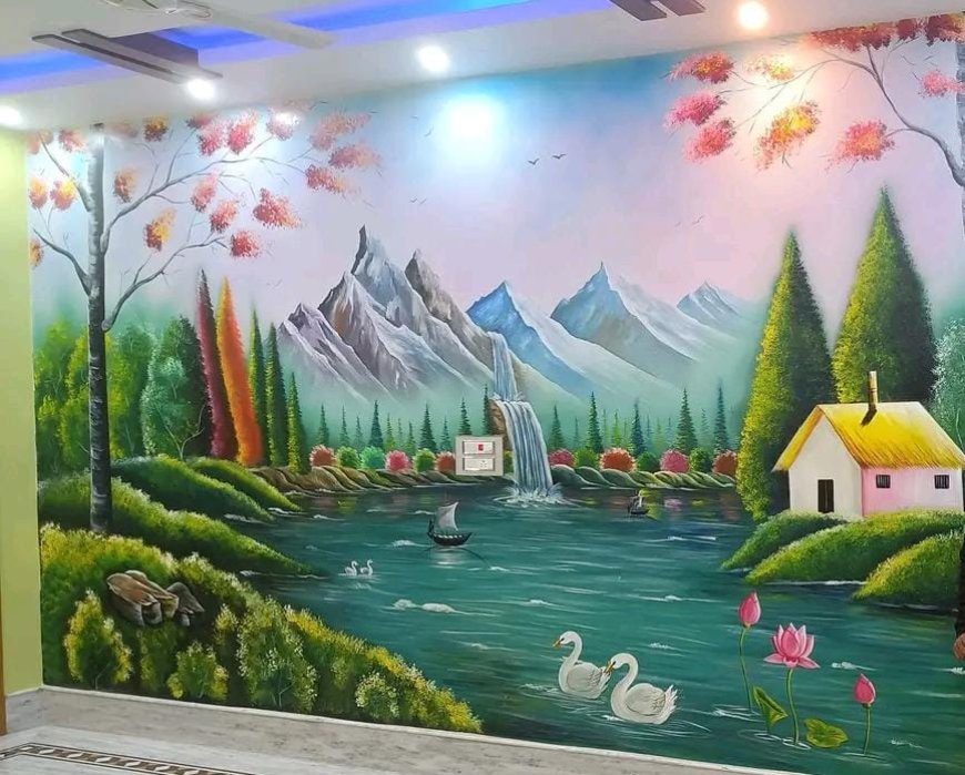 Beautiful wall painting designs