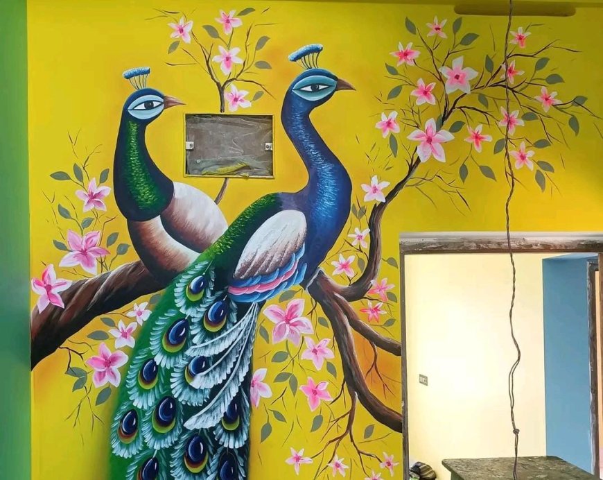 Beautiful wall painting designs