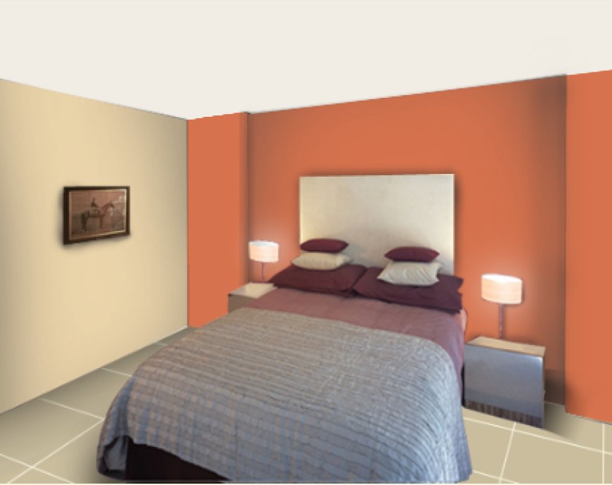 Two Colour Combination For Bedroom Walls - 54 - Light brown and cream