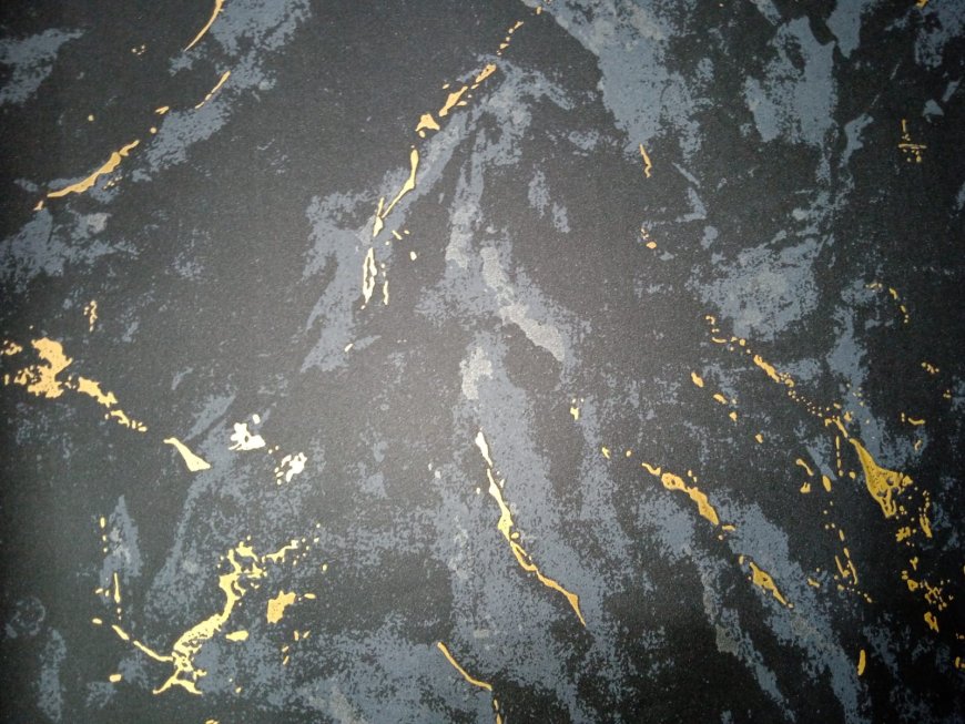 Wallpaper Designs For Wall - Unique Design Pattern With Black & Golden Color