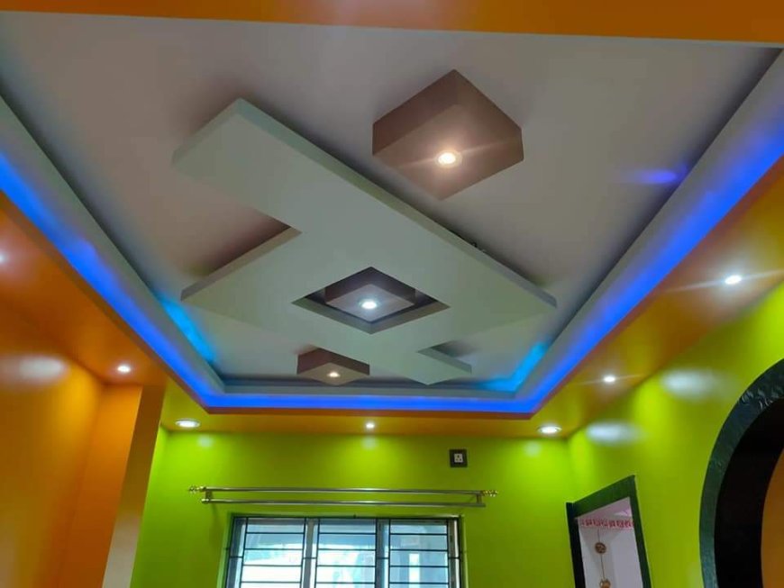 False Ceiling Design For Big Bedroom