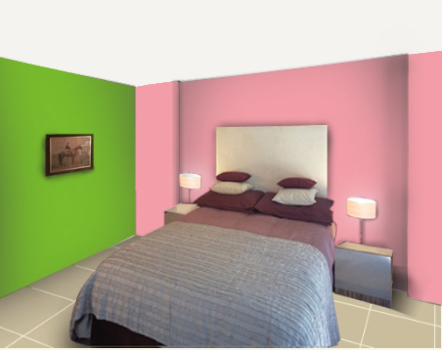 Bubblegum PINK and Light Green