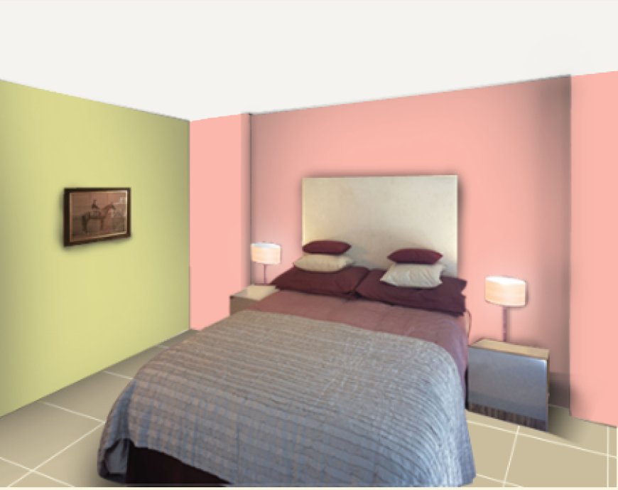 Peach PINK and Pale Yellow