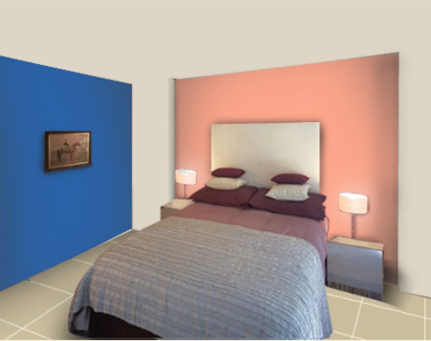 Cranberry PINK and Deep Blue