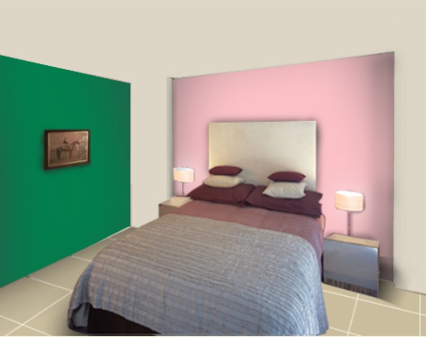 Peppermint PINK and Emerald Green