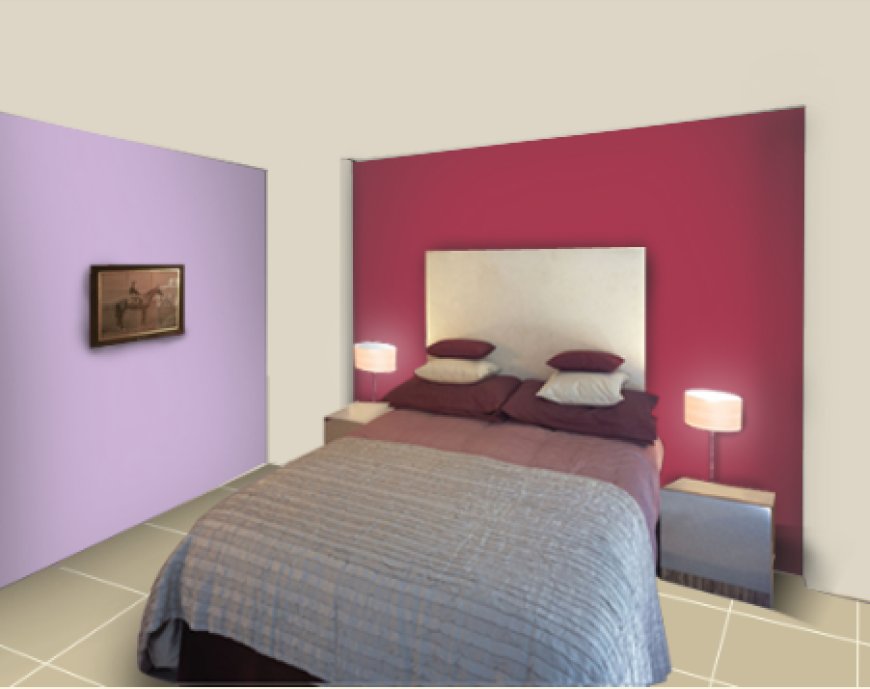 Dark Pink and Mauve Colour Combination