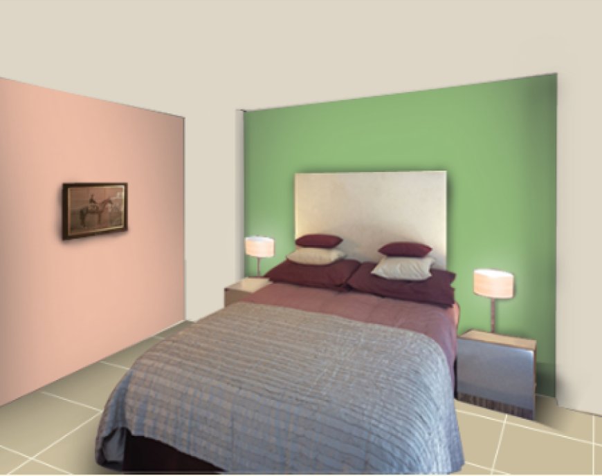 Mint Green and Peach Colour Combination