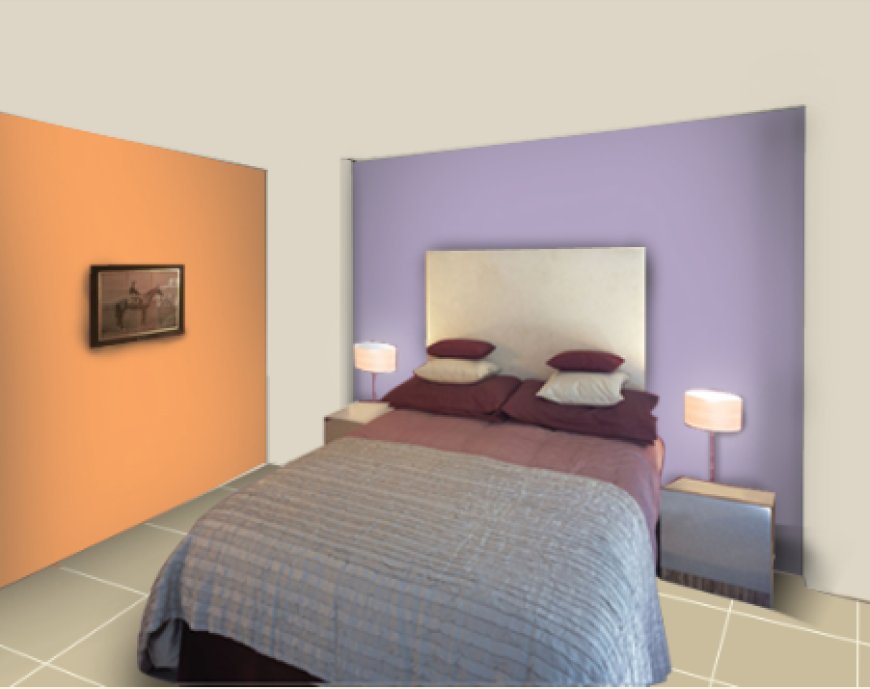 Lavender and Terracotta colour combination