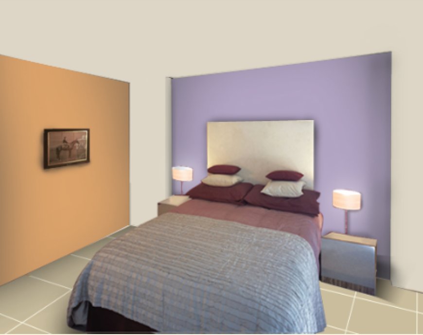 Lavender an Sand colour combination