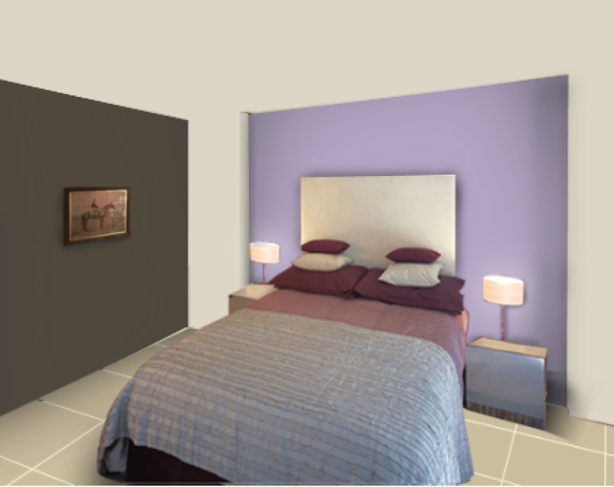 Lavender and Black colour combination