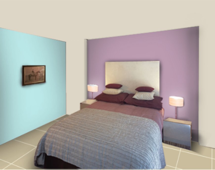 Lavender and Ice Blue colour combination