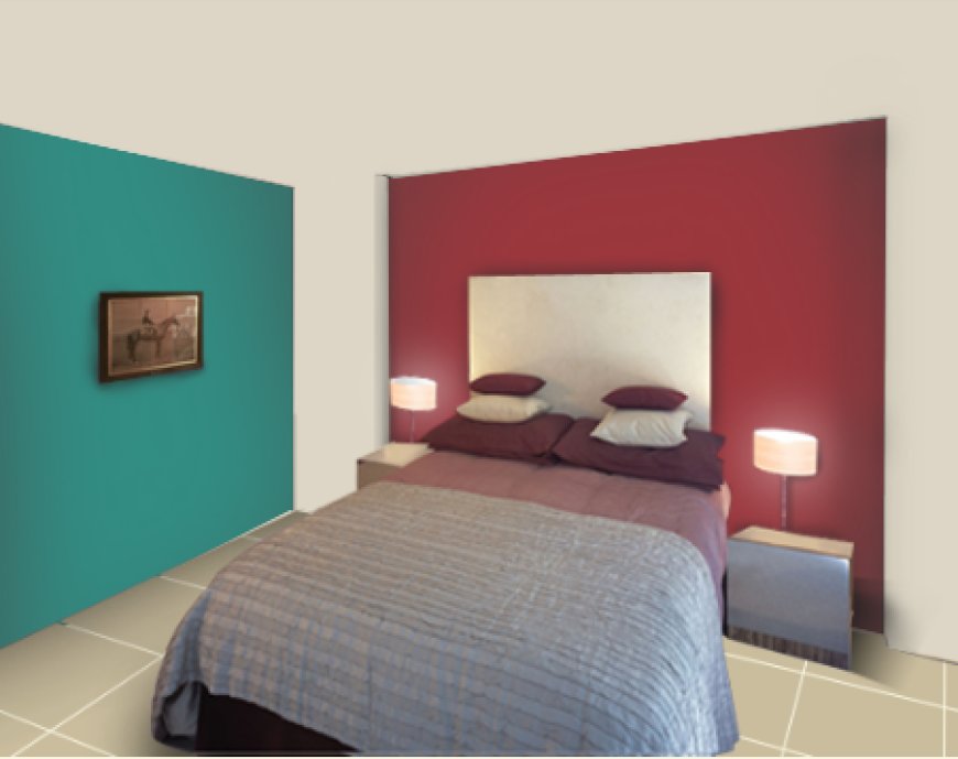 Maroon and teal Colour Combination
