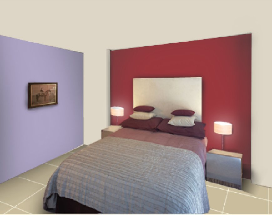 Maroon and lavender Colour Combination