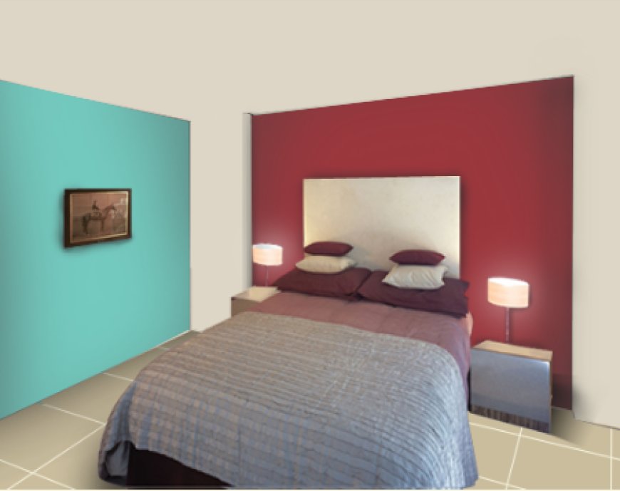 Maroon and turquoise Colour Combination