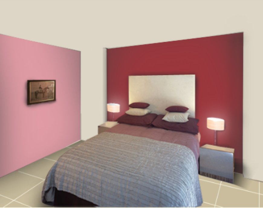 Maroon and peach Colour Combination