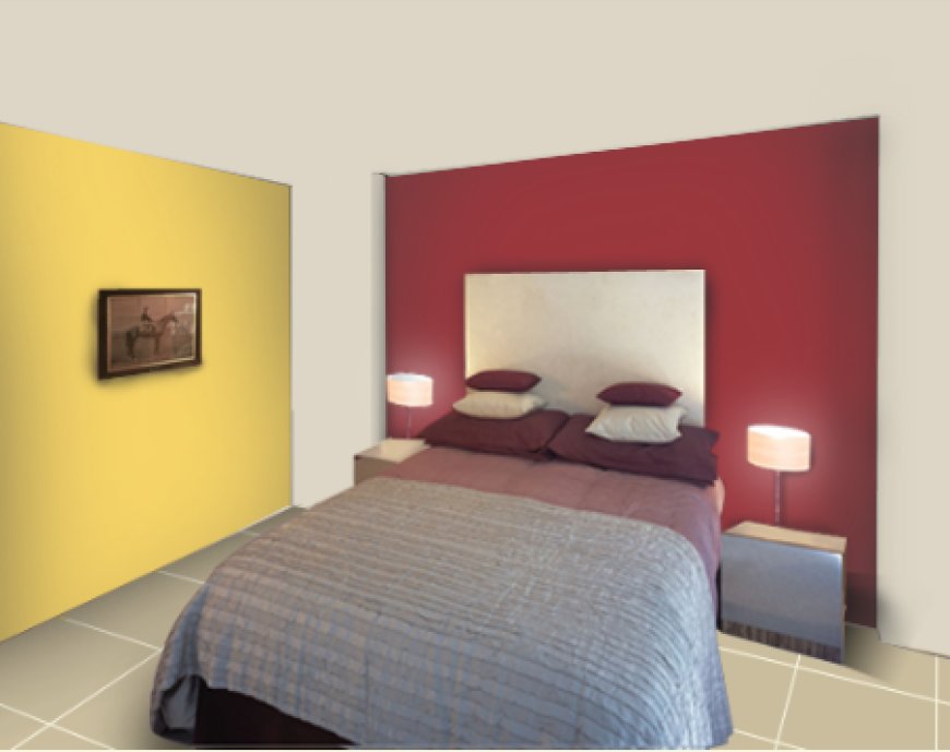 Maroon and lemon yellow Colour Combination