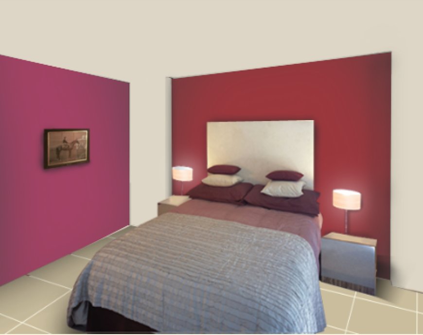 Maroon and plum Colour Combination