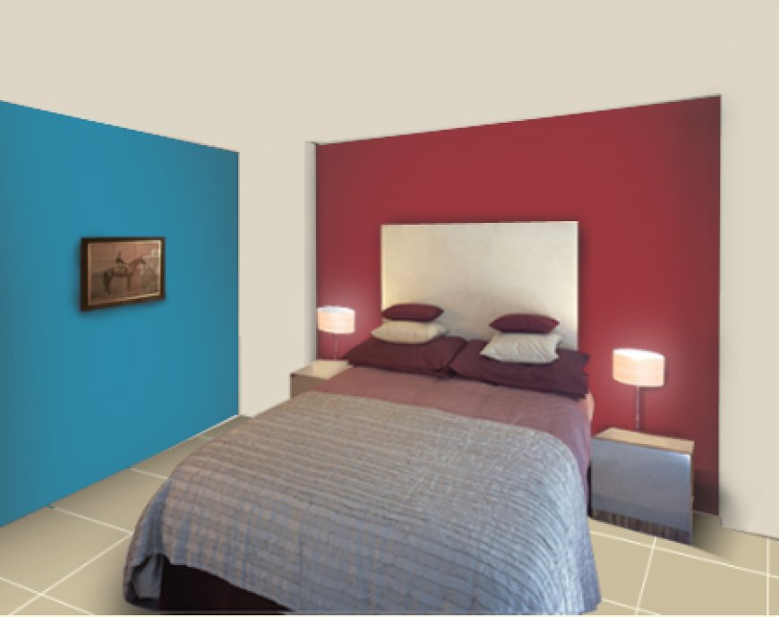 Maroon and sky blue Colour Combination
