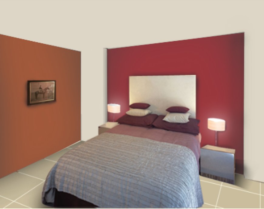 Maroon and brick red Colour Combination