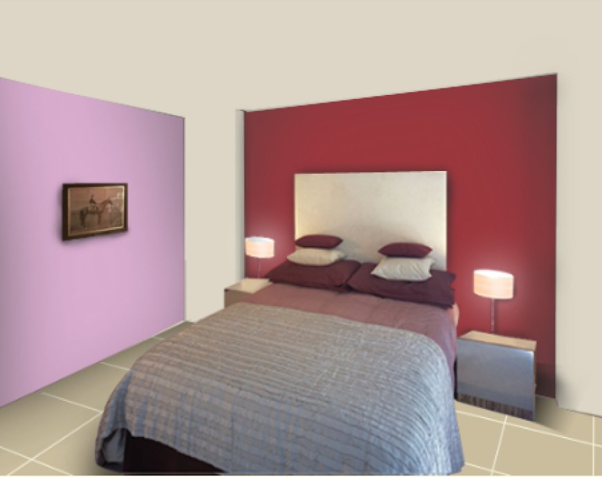 Maroon and mauve Colour Combination