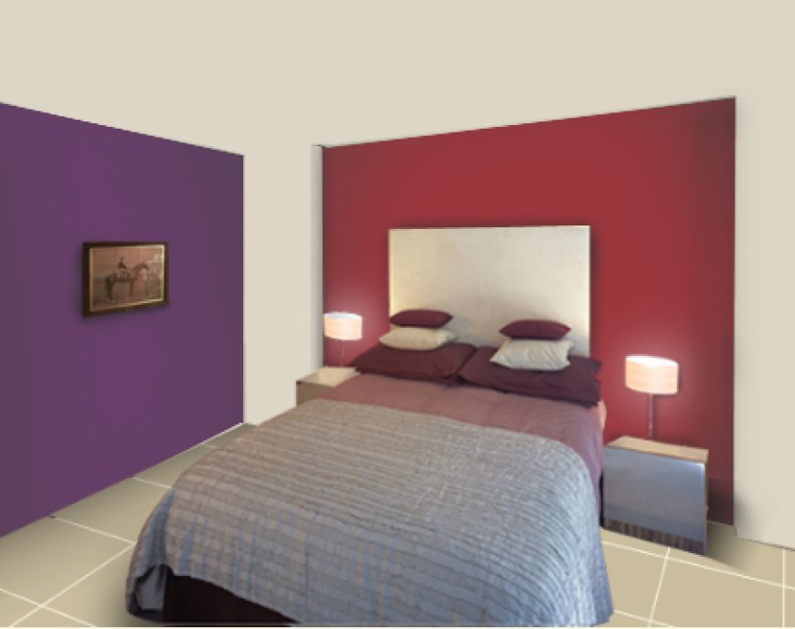 50. Maroon and violet Colour Combination