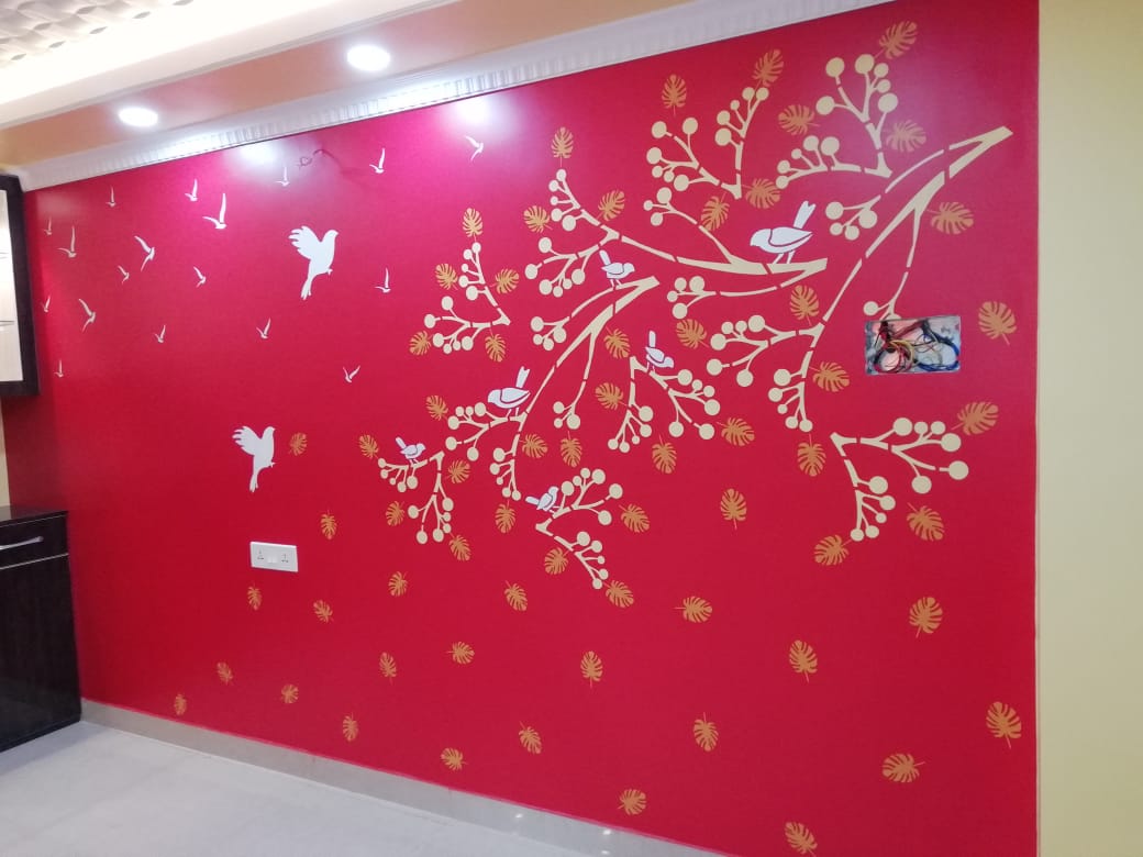 Artificial wall painting services