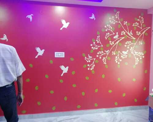 asian paints wall stencil design 12