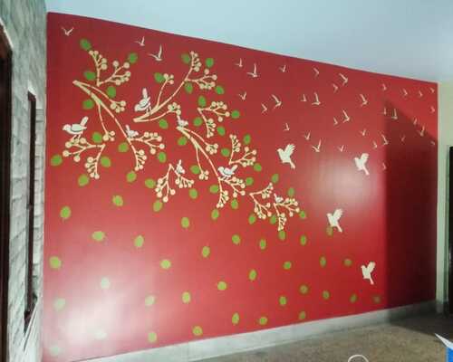 asian paints wall stencil design 15