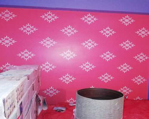 asian paints wall stencil design 16