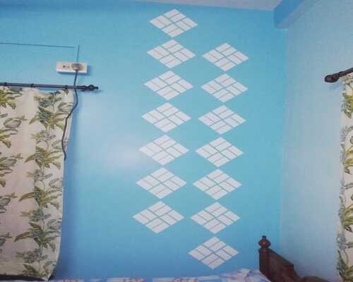 asian paints wall stencil design 20