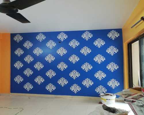 asian paints wall stencil design 22