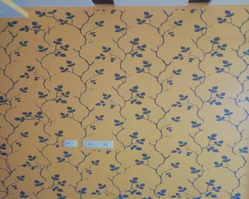 asian paints wall stencil design 36