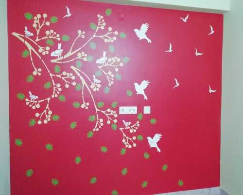 asian paints wall stencil design 40