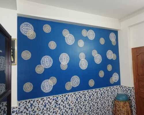 asian paints wall stencil design 42