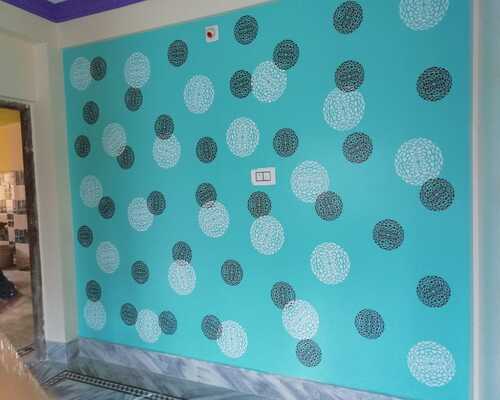 asian paints wall stencil design 43