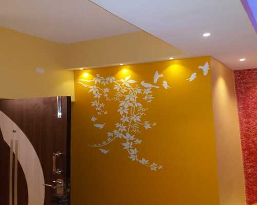 asian paints wall stencil design 7