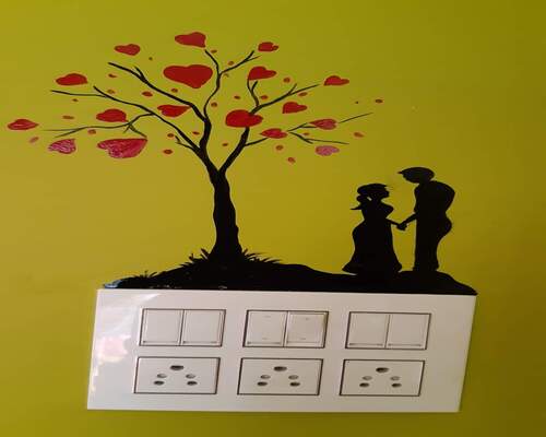 love couple wall painting